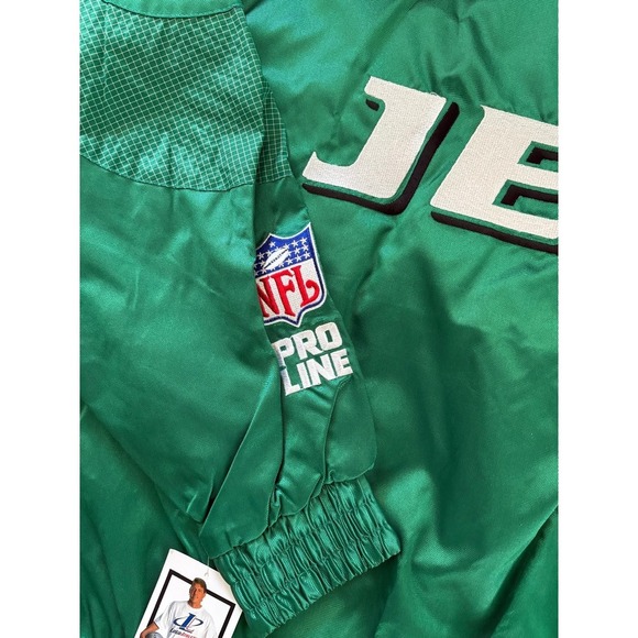Vintage NFL Jets ProLine Logo Athletic Jacket NWT X-Large - Picture 11 of 15